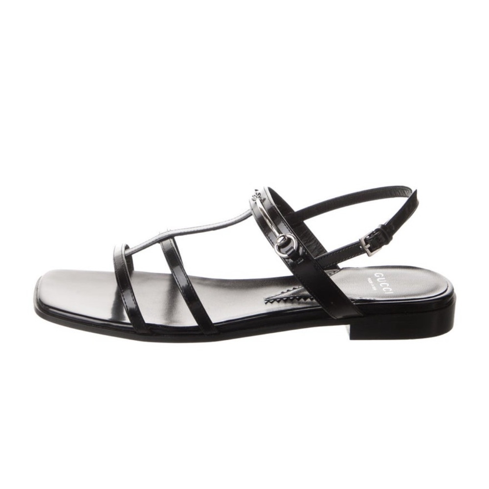 Gucci Leather Strappy Sandals